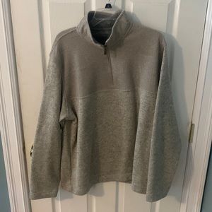 Mens Quarter zip sweater